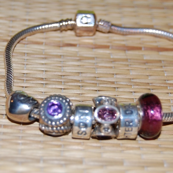 FLASH SALE  Bracelet & Six Charms - Picture 4 of 7